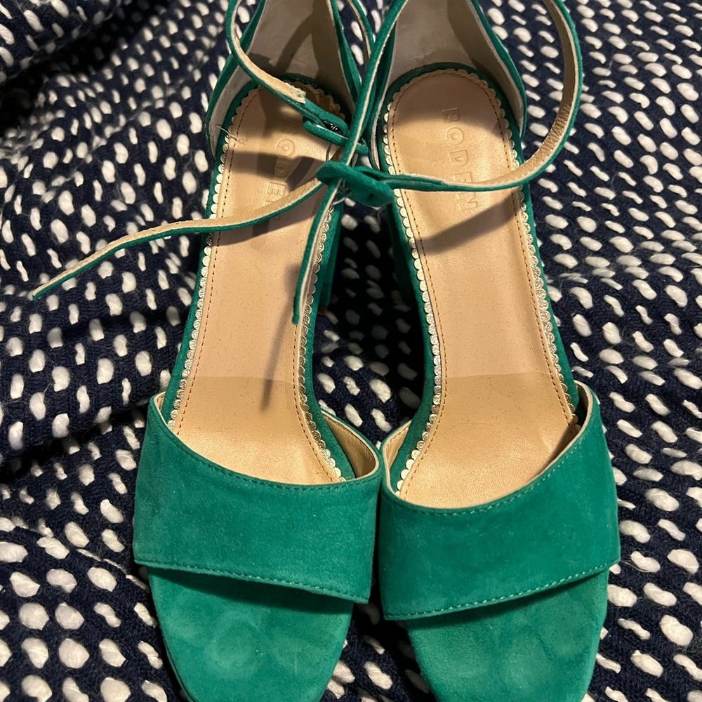 Boden Teal Women's Heels